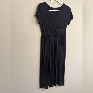 21 Saints Black pleated skirt dress